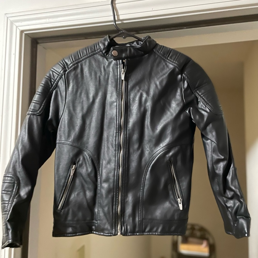 Boys ZARA Moto Jacket size 9 New with no tags